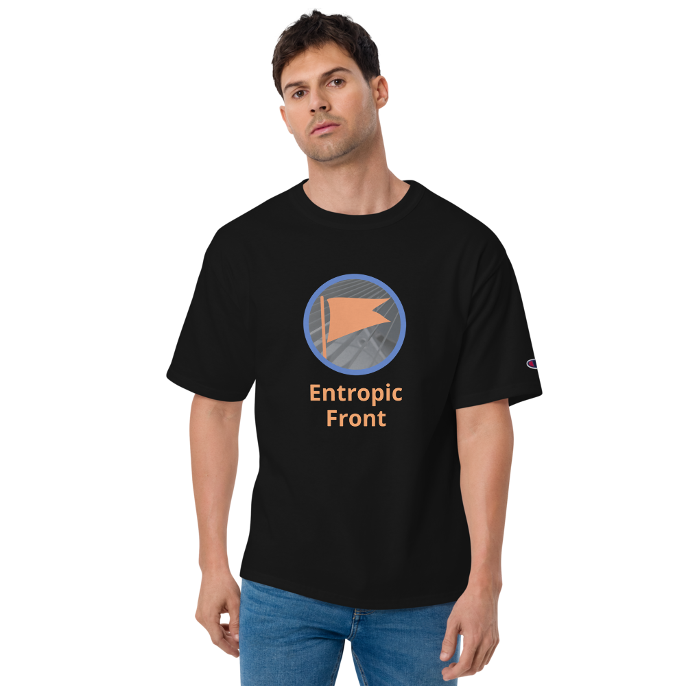 Entropic Front Men's Champion T-Shirt - Entropic Front Designs