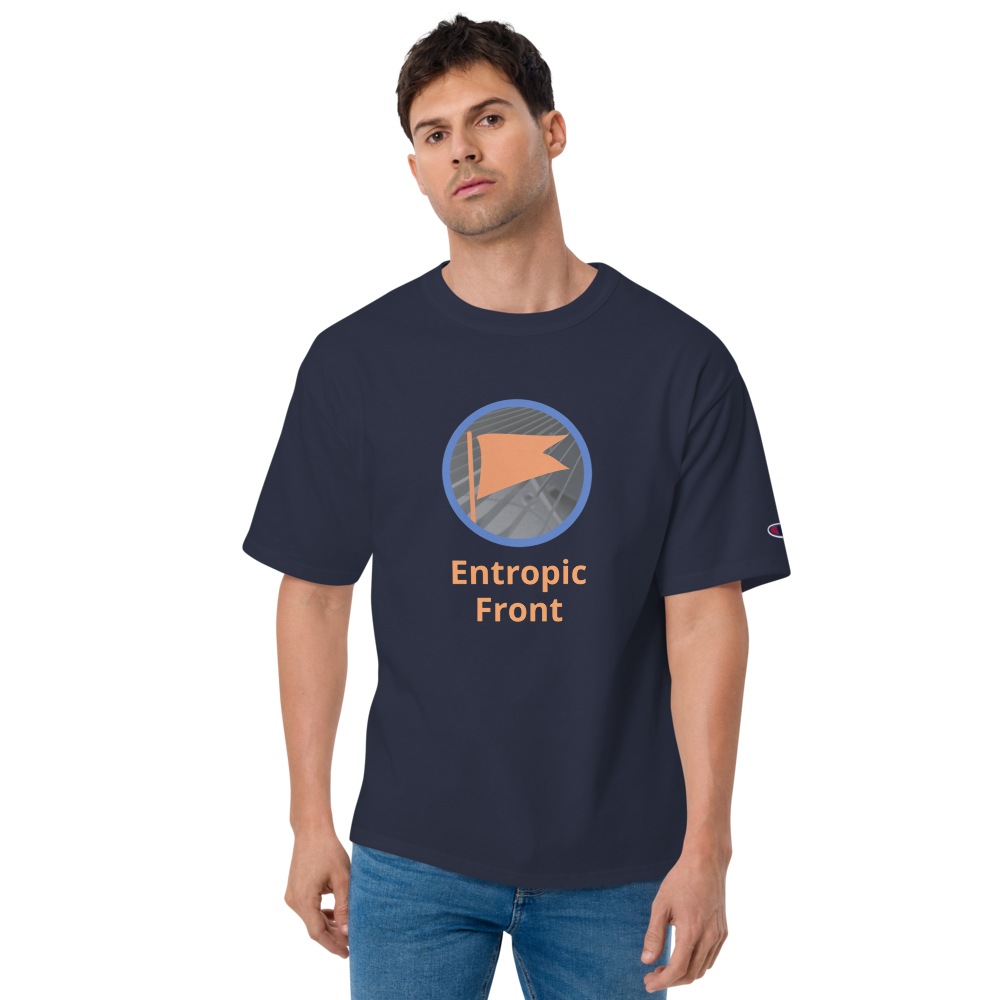 Entropic Front Men's Champion T-Shirt - Entropic Front Designs
