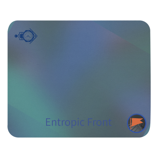 Entropic Front EBM music Mouse Pad - Entropic Front Designs